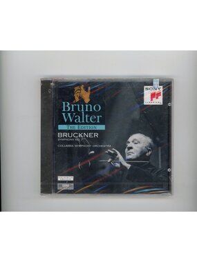 Bruno Walter Bruckner Symphony No. 7 CD Sony Classical SBM Remastered Classical